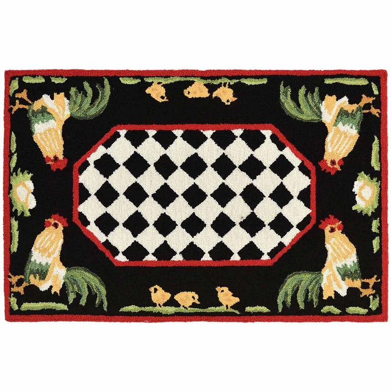 Liora Manne Frontporch Rooster Indoor/Outdoor Rug