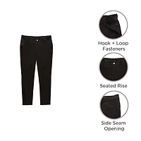 St. John's Bay Plus Adaptive "Seated" Womens Mid Rise Straight Leg Jean