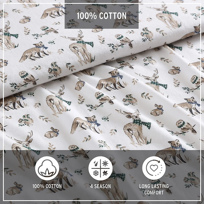 Eddie Bauer Woodland Friends Sheet Set