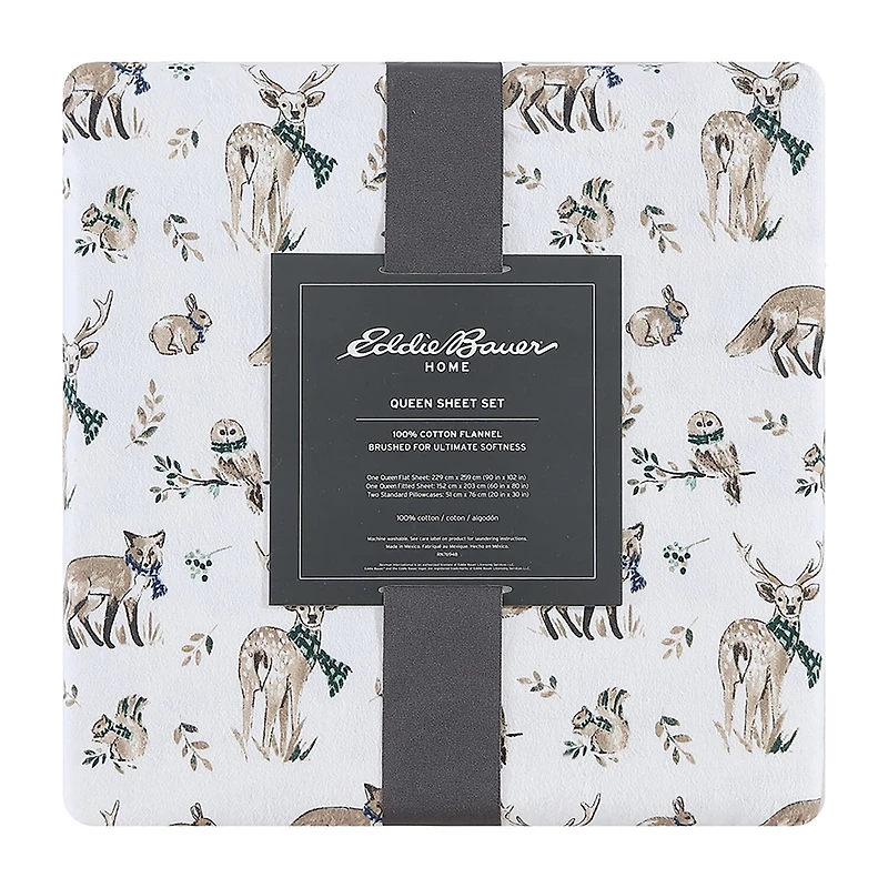Eddie Bauer Woodland Friends Sheet Set