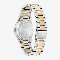 Citizen Sport Luxury Womens Two Tone Stainless Steel Bracelet Watch Ew2706-58x