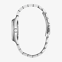 Citizen Sport Luxury Womens Silver Tone Stainless Steel Bracelet Watch Ew2700-54l