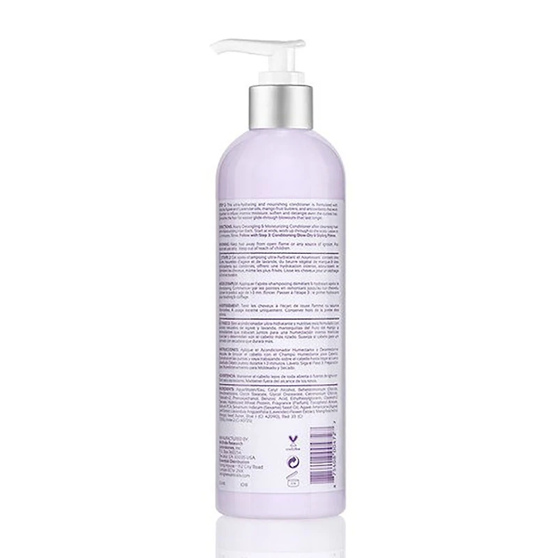 Design Essentials Agave & Lavender Moisturizing & Detangling Conditioner 12 oz.