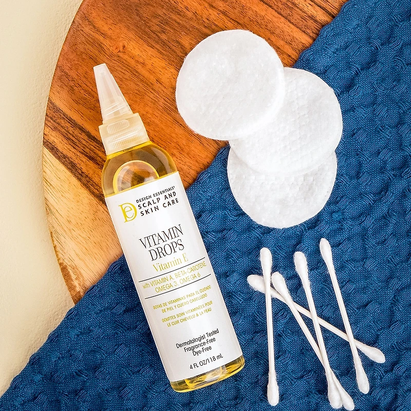 Design Essentials Scalp Care Vitamin Drops Hair Treatment 4 oz.