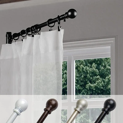 Rod Desyne Swing 5/8 Adjustable Curtain