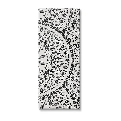Stupell Industries Boho Fractal Pattern Study Canvas Art