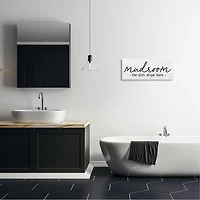 Stupell Industries Dirt Stops Here Mudroom Canvas Art