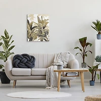 Stupell Industries Tropical Layered Summer Palms Canvas Art