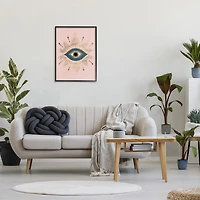 Stupell Industries Eye Glam Boho Framed Print