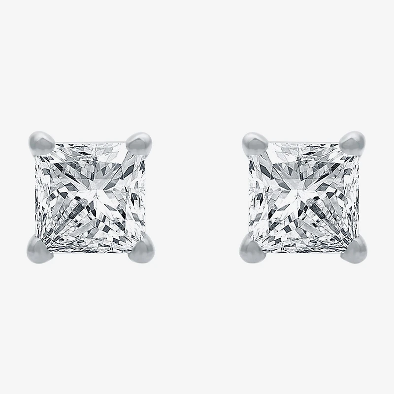 Ever Star (G / Vs2) 1/2 CT. T.W. Lab Grown White Diamond 14K Gold Stud Earrings