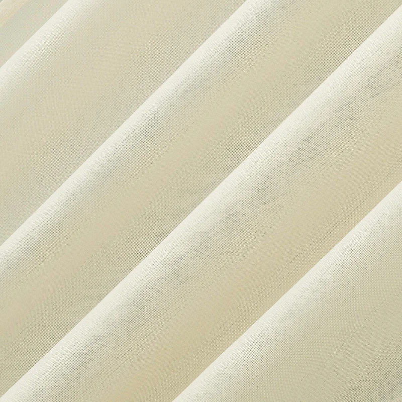 No 918 Hathaway Tab Top Sheer Single Curtain Panel