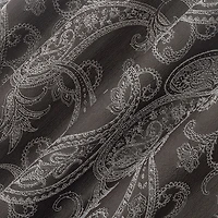 Sun Zero Pedra Back Tab 100% Blackout Single Curtain Panel