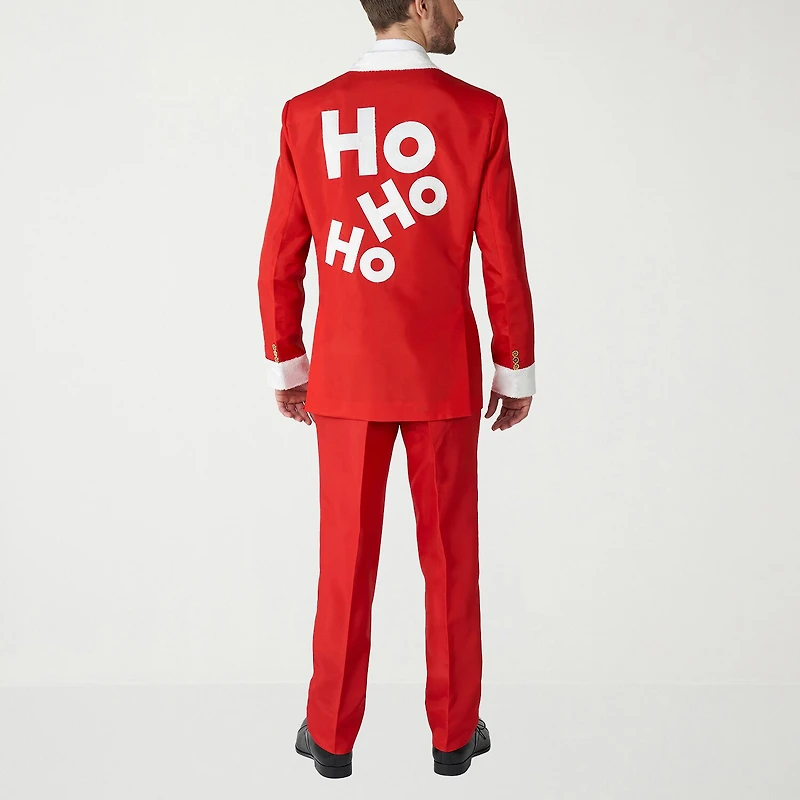Suitmeister Santa Faux Fur Mens 3-pc. Suit Set