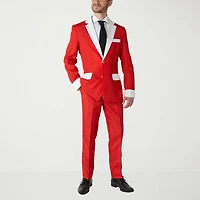 Suitmeister Santa Faux Fur Mens 3-pc. Suit Set