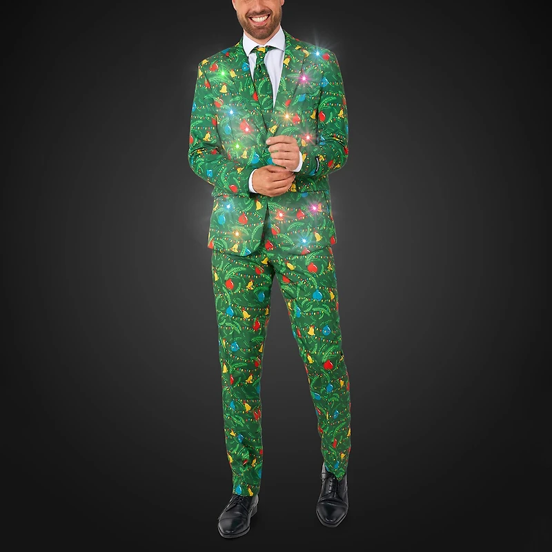 Suitmeister Christmas Mens 3-pc. Suit Set
