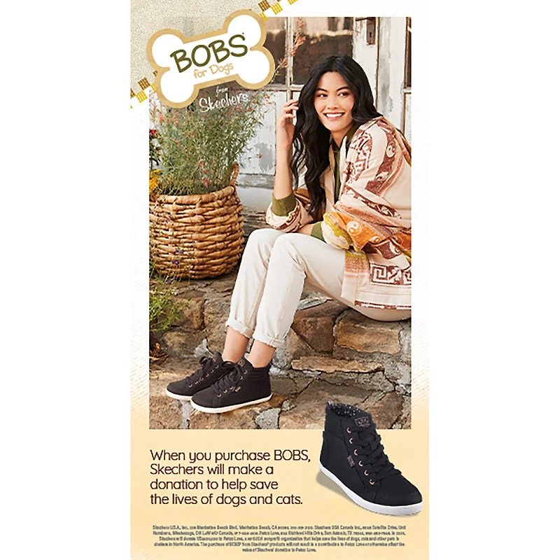 Skechers Bobs Sport Squad Chaos-Daily Inspiration Womens Slip-On Walking Shoes