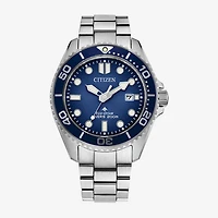Citizen Mens Silver Tone Stainless Steel Bracelet Watch Bn0260-54l