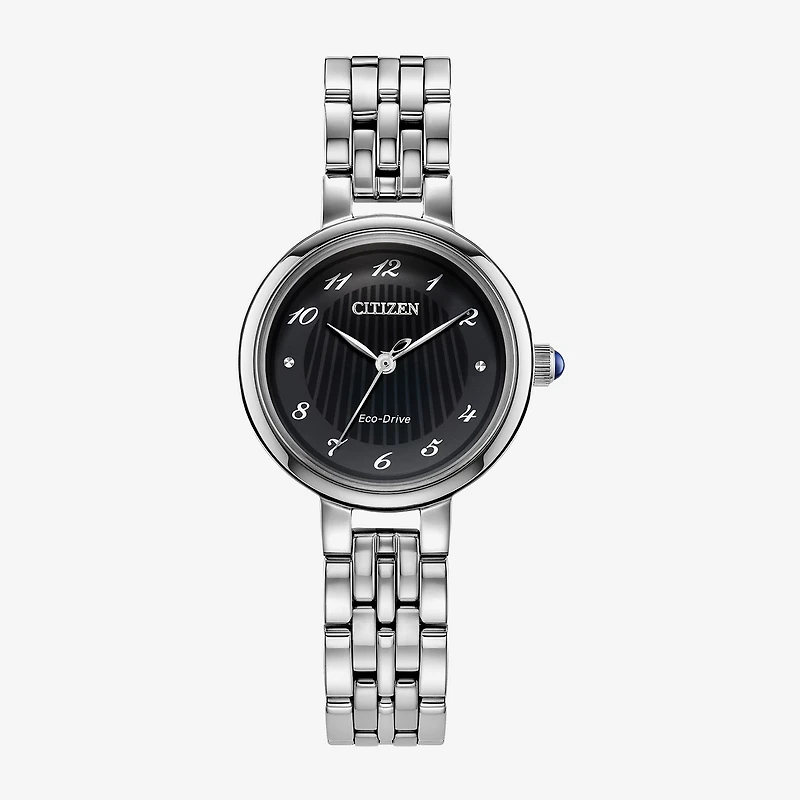 Citizen Womens Silver Tone Stainless Steel Bracelet Watch Em0990-81e