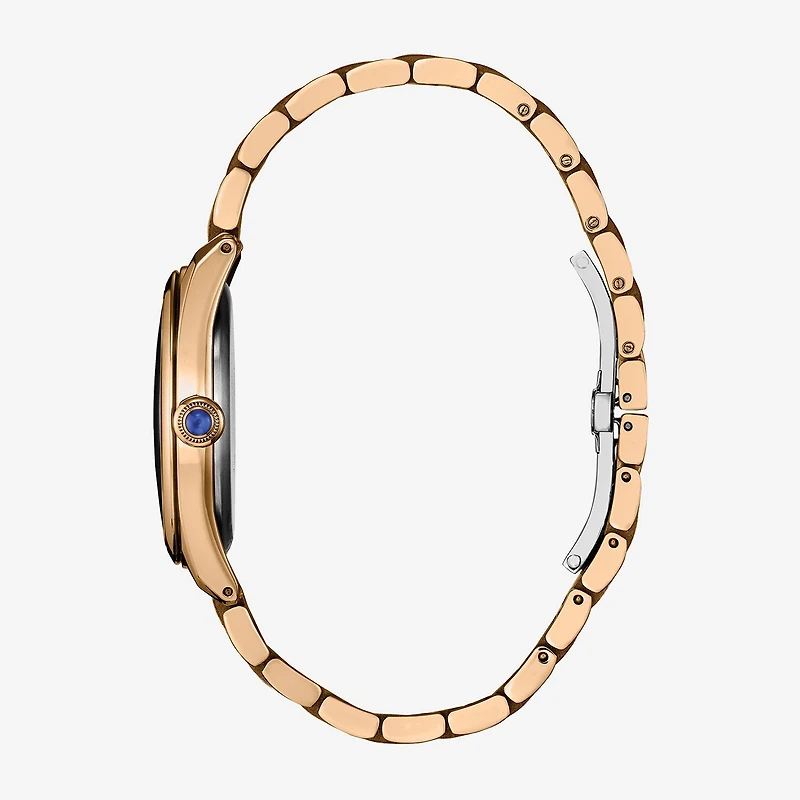 Citizen Classic Womens Rose Goldtone Stainless Steel Bracelet Watch Em1143-81z
