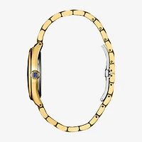 Citizen Classic Womens Gold Tone Stainless Steel Bracelet Watch Em1142-84l