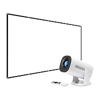 GPX 720p Projector and Screen Bundle