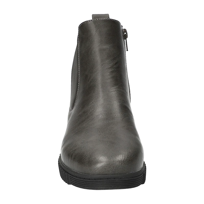 Easy Street Womens Wyatt Flat Heel Booties