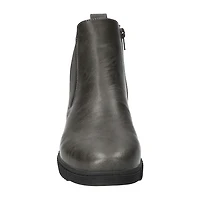 Easy Street Womens Wyatt Flat Heel Booties