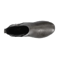 Easy Street Womens Wyatt Flat Heel Booties