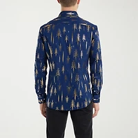 Opposuits Terrific Tree Mens Regular Fit Long Sleeve Dress Shirt