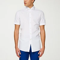 Opposuits Mens Regular Fit Short Sleeve Dress Shirt