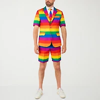 Suitmeister Summer Rainbow Mens 3-pc. Suit Set