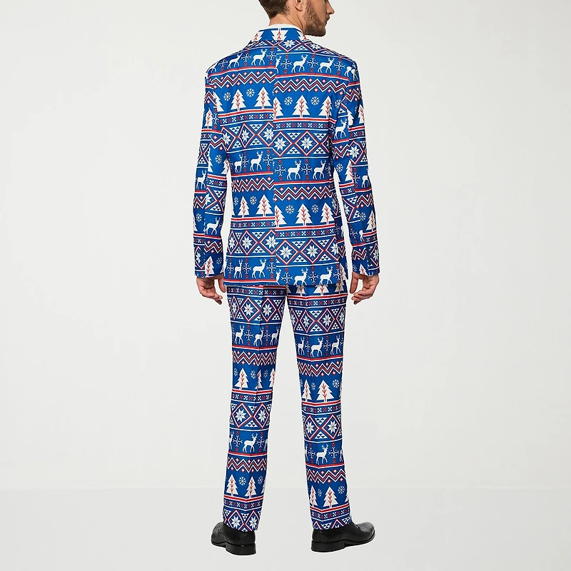 Suitmeister Christmas Mens 3-pc. Suit Set