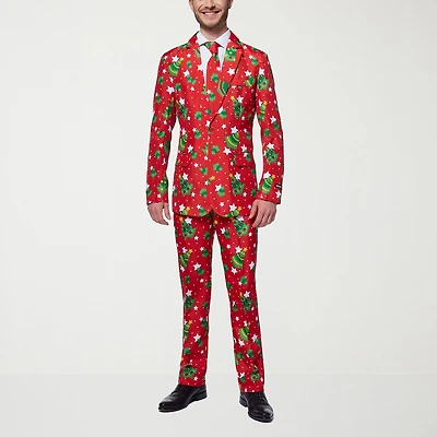 Suitmeister Christmas Trees Mens 3-pc. Suit Set