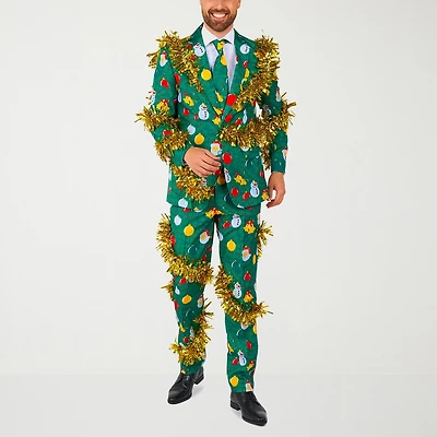 Suitmeister Christmas Mens 3-pc. Suit Set