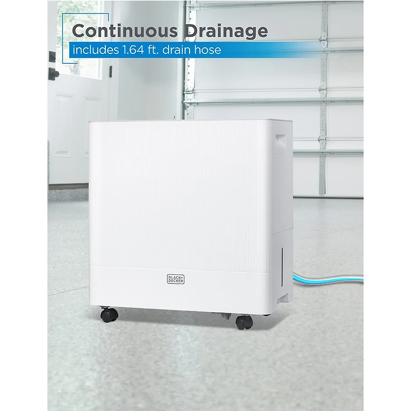 Black+Decker 50p Dehumid Dehumidifier
