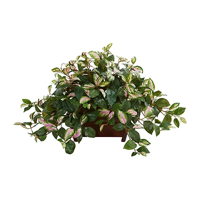 Nearly Natural Hoya Artificial Plant In Decorative Planter Artificial Plant