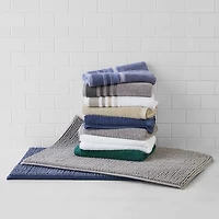 Home Expressions Melange Noodle Memory Foam Bath Rug