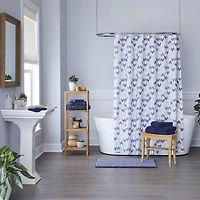 Home Expressions Melange Noodle Memory Foam Bath Rug