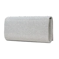 Gunne Sax by Jessica McClintock Chloe Scattered Stones Clutch Beaded Evening Bag