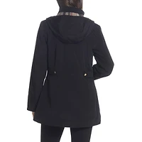 Gallery Womens Hooded Midweight Raincoat