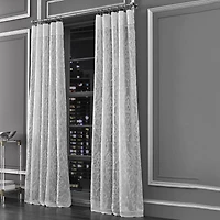 Queen Street Lafayette Rod Pocket Sheer Single Curtain Panel