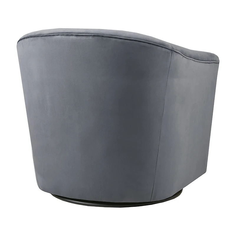 Madison Park Raleigh Swivel Barrel Chair