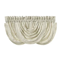 Queen Street Rod Pocket Waterfall Waterfall Valance