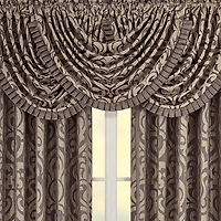 Queen Street Rod Pocket Waterfall Valance