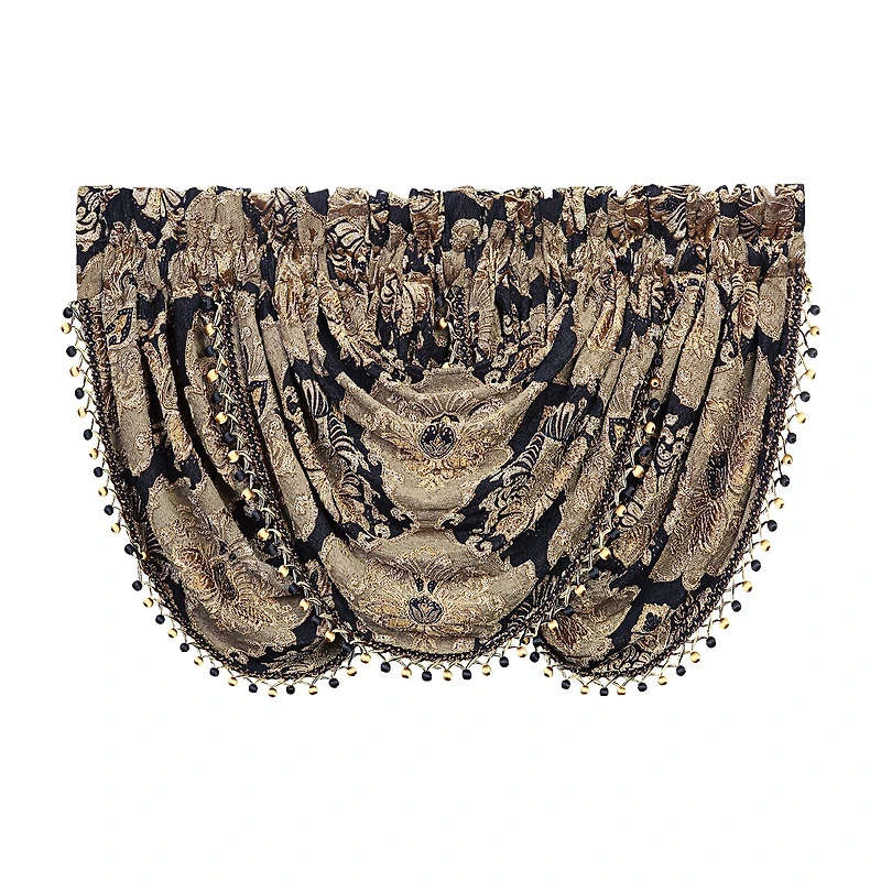 Queen Street Brooke Rod Pocket Waterfall Valance