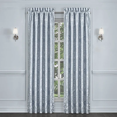 Queen Street Madeline Rod Pocket Light-Filtering Set of 2 Curtain Panel