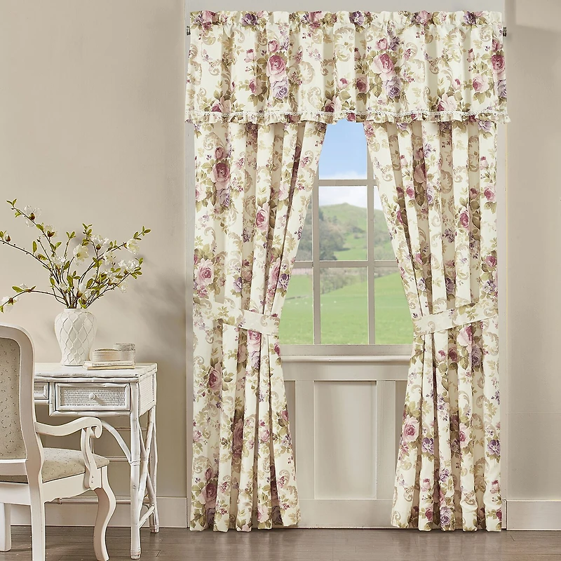 Royal Court Chambord Rod Pocket Tailored Valance