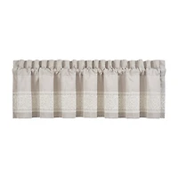 Queen Street Leanna Rod Pocket Tailored Valance