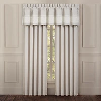 Queen Street Leanna Rod Pocket Tailored Valance