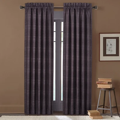 Queen Street Medina Rod Pocket Light-Filtering Set of 2 Curtain Panel